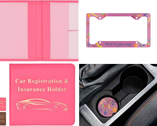 Car Essentials✨🚗 cover photo collage
