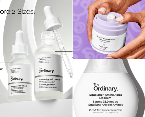 skin care cover photo collage