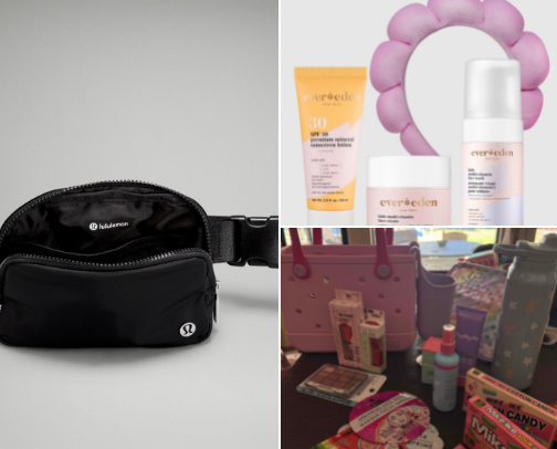 From scrunchies to mini skincare, here’s what’s always in my tween’s backpack or bathroom counter. 💖✨ cover photo collage