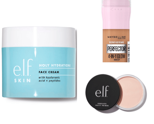 Full Face of my Favorite Affordable Products  cover photo collage