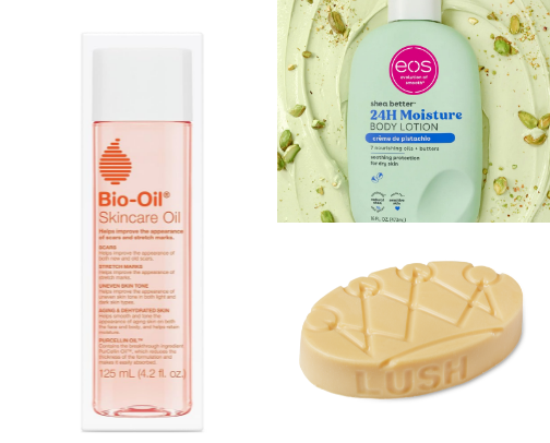 Body care to look, feel, and smell clean! cover photo collage