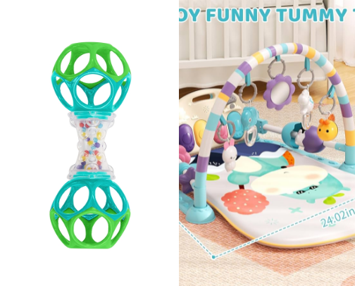 Baby Toys cover photo collage