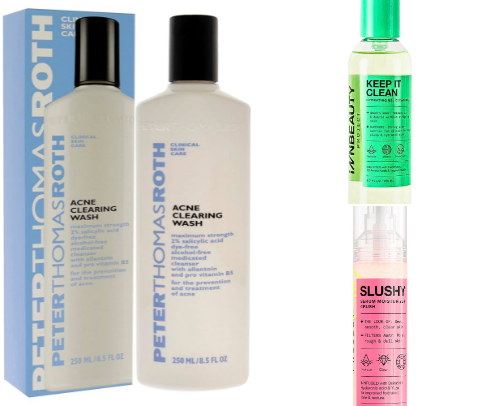 Pre-teen skin care cover photo collage