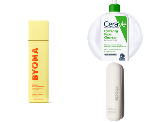 Current skin care routine - simple and hydrating cover photo collage