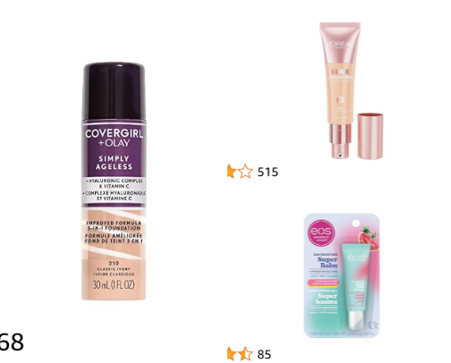 Favorite Cosmetics cover photo collage