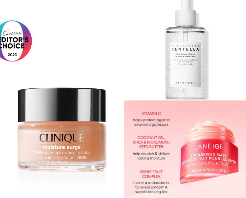 Products you need to stay moisturized in the winter! cover photo collage