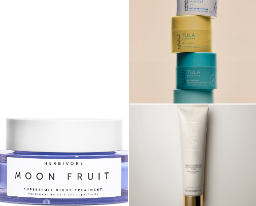 Nighttime Skincare Routine cover photo collage