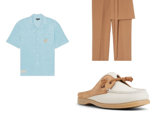 The Gallery Director (Powder Blue cover photo collage