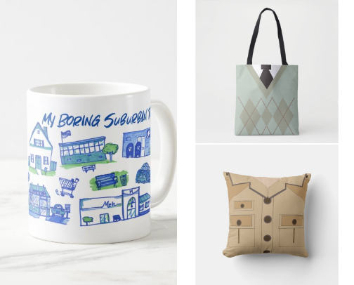 Novelty Shirts and Gifts cover photo collage