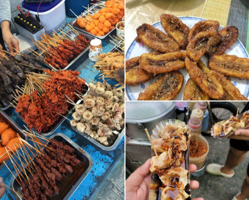 Philippines street food! cover photo collage