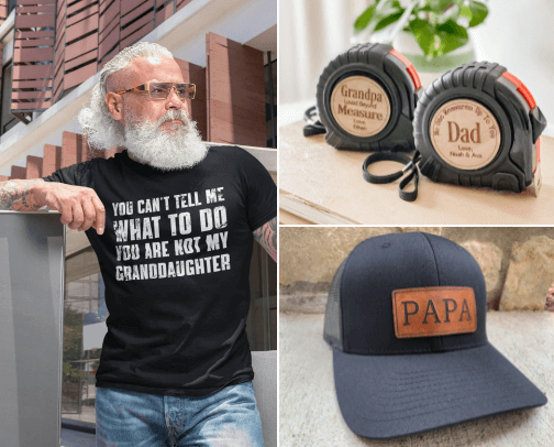 Father's Day gifts cover photo collage