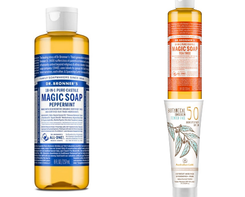 Clean/natural Products cover photo collage