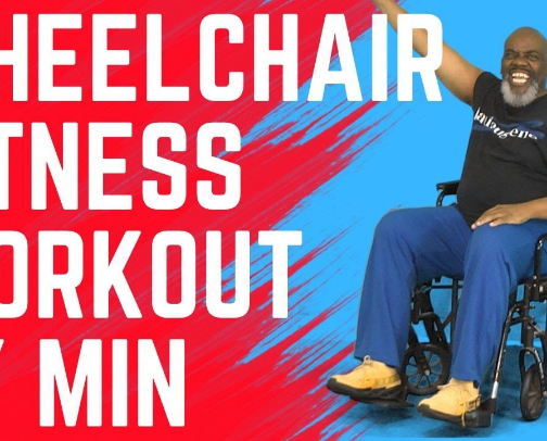 Exercises for wheelchair users plus affordable exercise products and sports wear cover photo collage