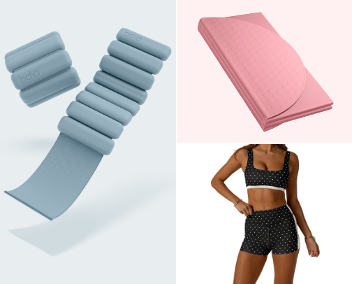 Pilates/Workout cover photo collage