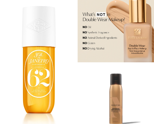 My beauty recs cover photo collage