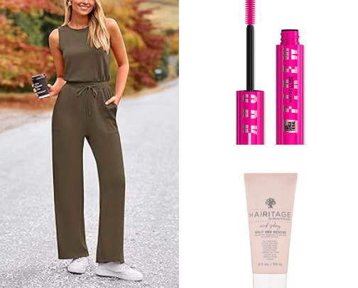 PRETTYGARDEN Women's Satin Jumpsuits 2024 Summer One Piece Outfits Mock Neck Sleeveless Wide Leg Pants Rompers cover photo collage