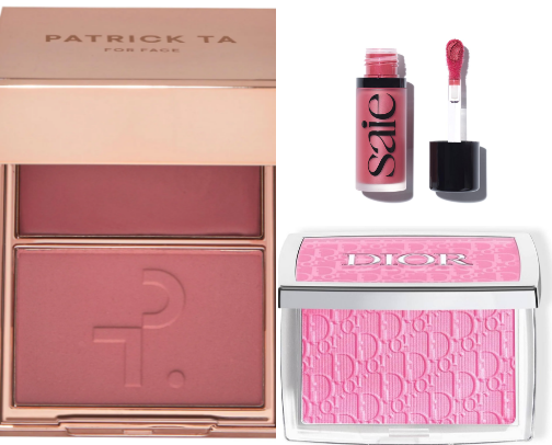 Blush on cover photo collage