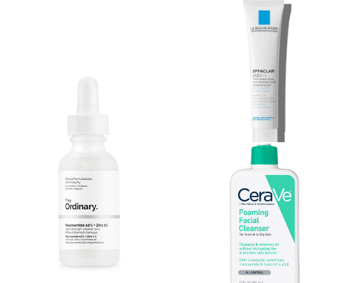Skincare for oily skin✨ cover photo collage