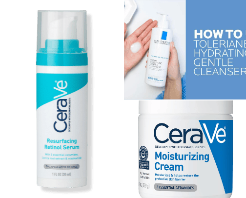 RETINOL guide - Beginner cover photo collage