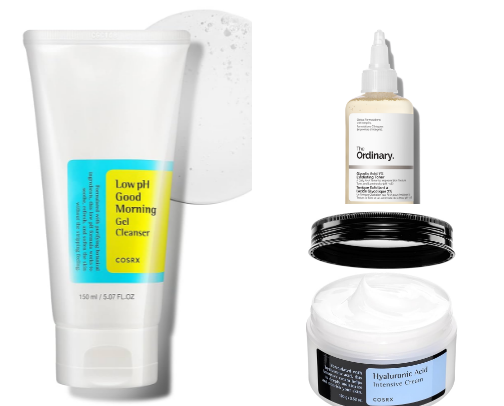 Safe skincare (yuka approved) cover photo collage