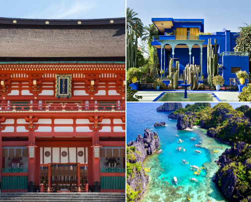 Wanderlust Wonders: Top Travel Picks cover photo collage