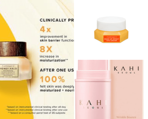 Skincare routine cover photo collage