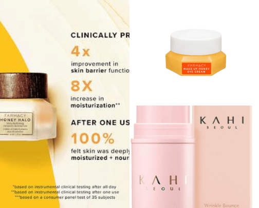 Skincare routine cover photo collage