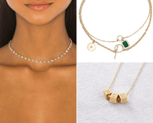 Necklaces cover photo collage
