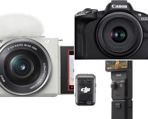 Content Creators 'One-Take' Setup: Best All-in-One Creator Equipment cover photo collage