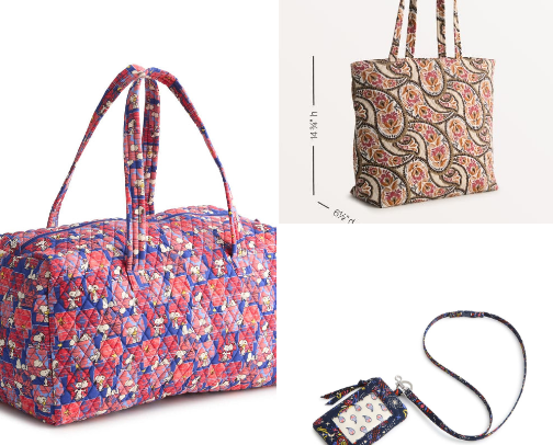 Vera Bradley Must Haves cover photo collage