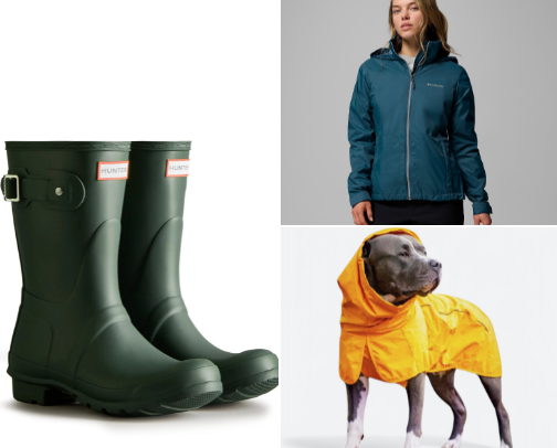What to Wear in Los Angeles When It Rains cover photo collage