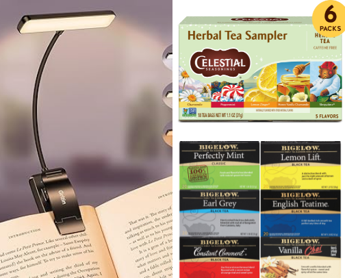 Reading Essentials from an avid chaotic reader cover photo collage