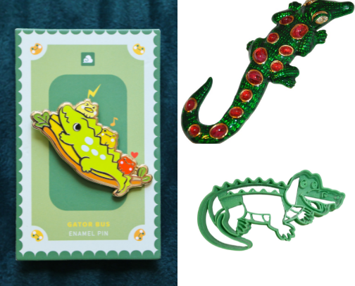 Alligator Items cover photo collage