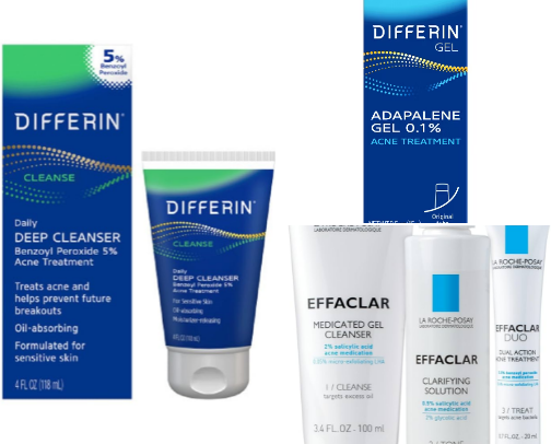 Skincare products for oily skin🧖🏻‍♀️ cover photo collage