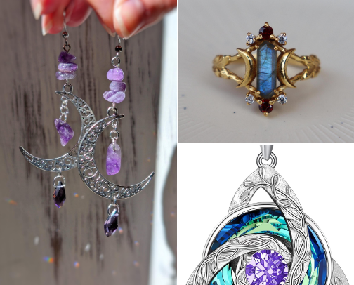Witchy Jewelry & Accessories cover photo collage