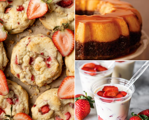 My Favorite Dessert Recipes 🍪 cover photo collage