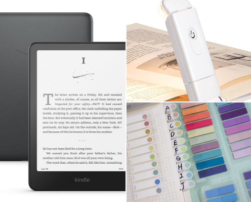 Bookish Essentials - everything a reader needs cover photo collage