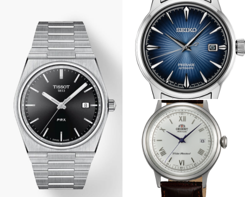 10 Looking Luxury Watches That Cost $100-$500 But Look Like $5,000 ✨ cover photo collage