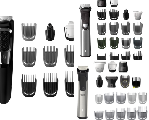 Men’s All-in-One Trimmer – Precision Grooming Kit cover photo collage