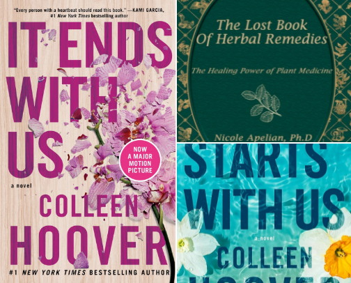 My favorite book recs cover photo collage
