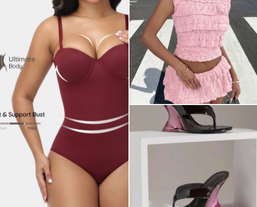Shein haul cover photo collage