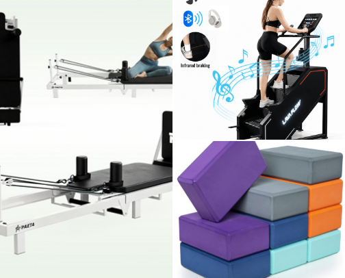 Everything I would have in my at home gym 💪 cover photo collage