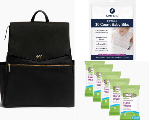 What’s in my diaper bag? cover photo collage