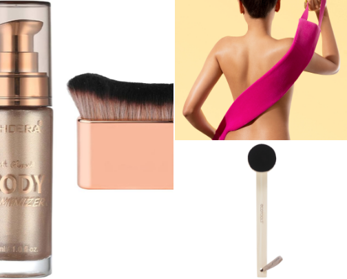☀️ SUNLESS SELF TANNING: cover photo collage