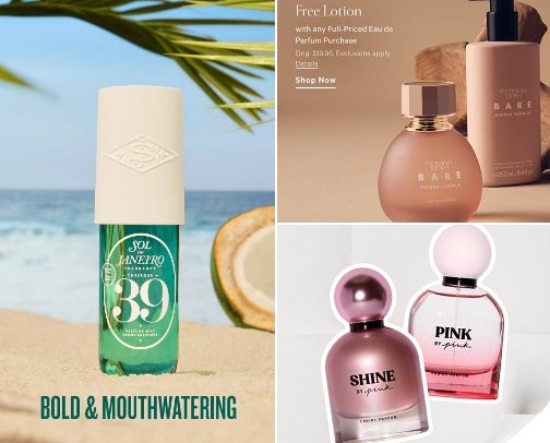 SCENTS !! cover photo collage