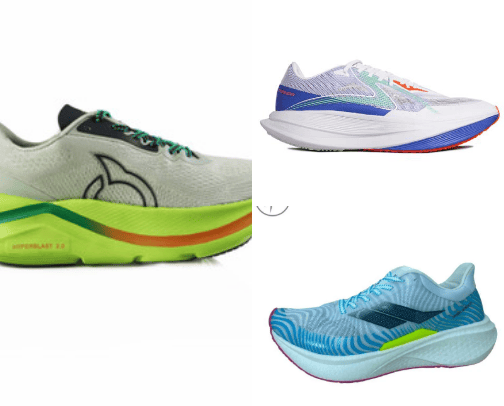 Rekomendasi Sepatu Lari Brand Lokal mulai dari 100 Ribuan cover photo collage