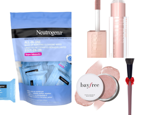 My favorite beauty items cover photo collage