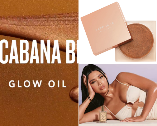 Body glow products ❤️ cover photo collage