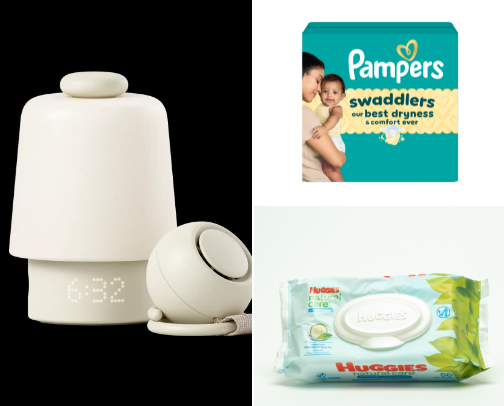 Baby Essentials & Sleep Must-Haves cover photo collage