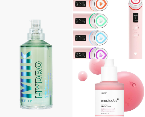 My favorite beauty recs cover photo collage